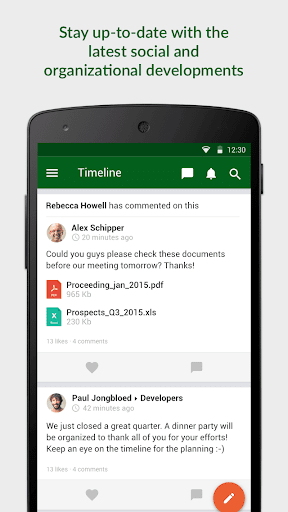 Android application CCC Connect screenshort