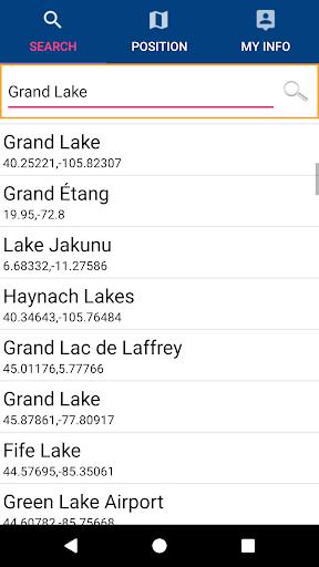 Grand Lake o the Cherokees Map Screen 2