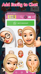 Memoji Muslim Hijab Stickers