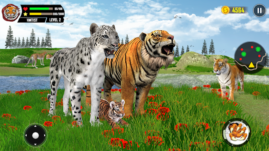 Wilde Tigeral-Spiele 3D