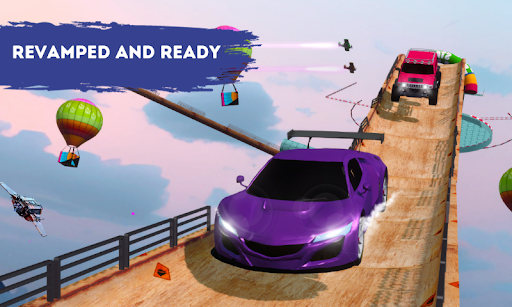 Android application Extreme Car Stunt Driving Game screenshort
