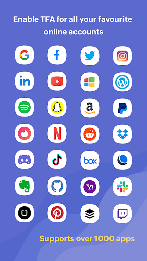 Authenticator App - OneAuth Screen 2