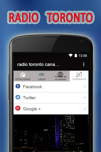 radios Toronto Canada Screen 3