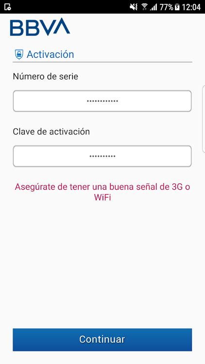 BBVA Access Key Extranet - 2.0.0 - (Android)