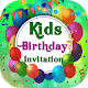 Kids Birthday Invitation Maker Download on Windows