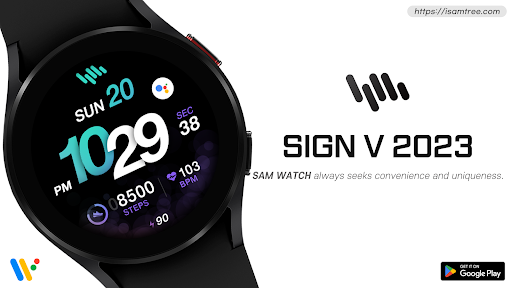 Android application SamWatch SIGN V 2023 screenshort