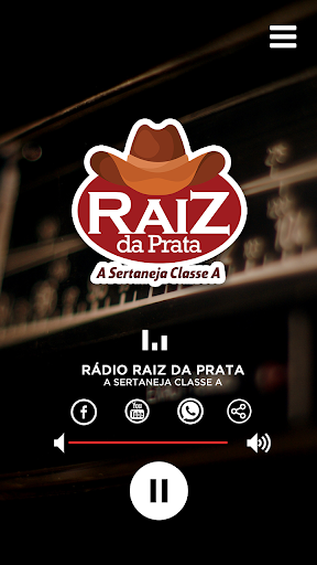 Android application Rádio Raiz Águas da Prata screenshort