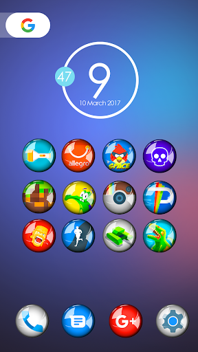 Android application Candoy - Icon Pack screenshort