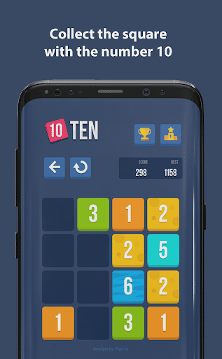 Android application TEN 10 - Puzzle Game Without W screenshort