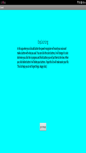 Android application ToDoList screenshort