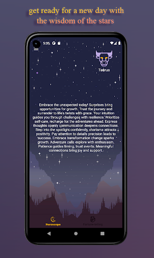 Lunar: Tarot & Horoscope Screen 2