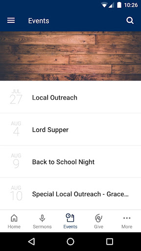 Grace Community Church of LB Screen 3