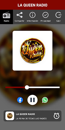 Android application La Queen Radio screenshort