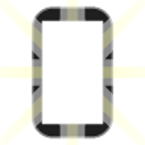Bright White Screen Flashlight icon