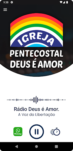 Android application Rádio Deus é Amor - São Paulo screenshort