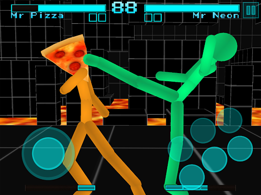 Stickman Fighting: Neon Warriors apkpoly screenshots 15