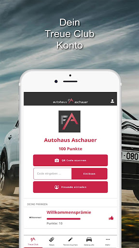 Android application Autohaus Aschauer screenshort