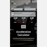 Acceleration Calculator