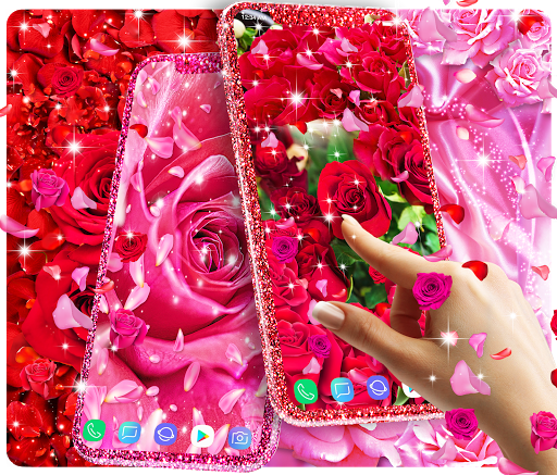 Rose petal live wallpaper screenshot 11