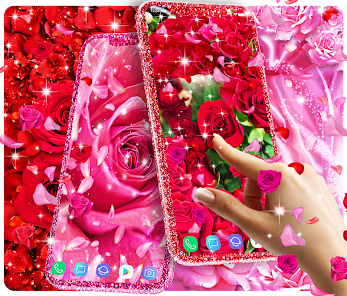 Rose petal live wallpaper - Apps on Google Play