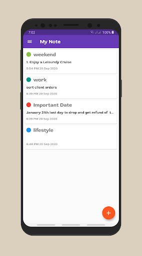 My Note Screen 2
