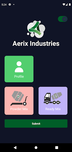 Android application Aerix Industries screenshort