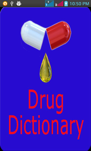 Android application Drugs Dictionary screenshort