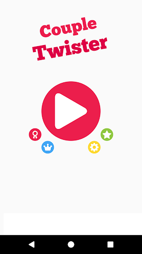 Android application Couple Twister screenshort