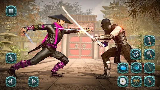 jogos de ninja lutando