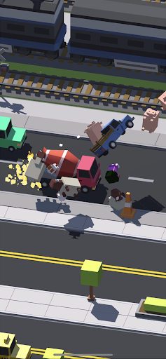 Android application Wacky Car Crash Racing Games screenshort