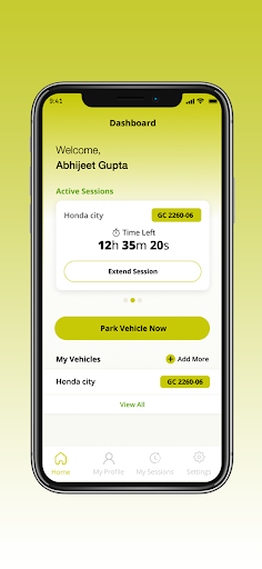 Smart City Parking Screen 2