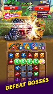 Battle Lines MOD APK :Puzzle Fighter (No Ads) Download 4
