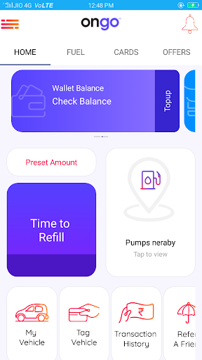 Ongo App Screen 2