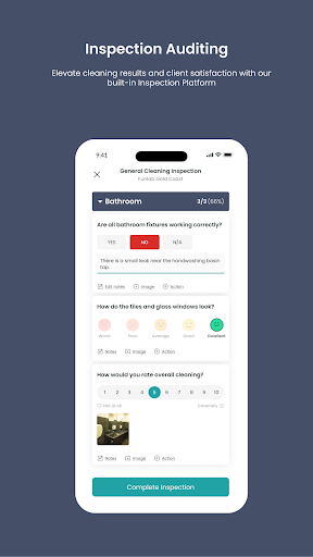 CleanTasker: Cleaning Manager Screen 3