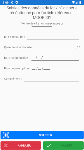 SysPicking SAGE 100 Screen 3
