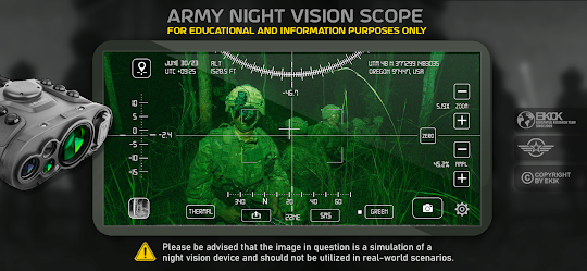 Night Vision Scope /Simulator/