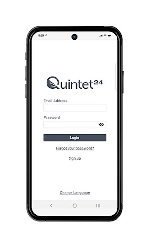 Android application Quintet24 screenshort