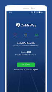 OnMyWay: Drive Safe, Get Paid!