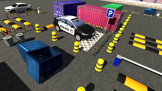 Police Parking Car Games Drive