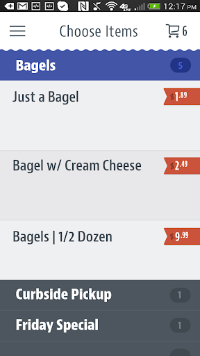 JTS Bagel Bar Screen 3