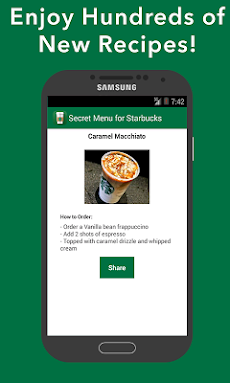 Secret Menu for Starbucksのおすすめ画像2