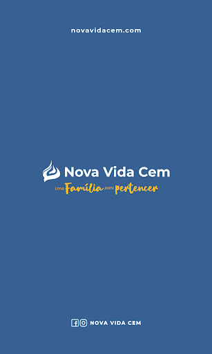Android application Nova Vida Cem screenshort