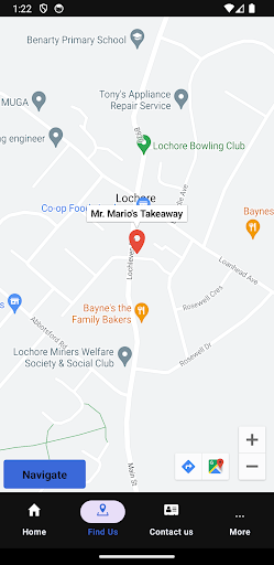 Mr Marios Takeaway Screen 2