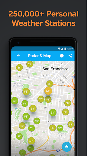 & Microclimate tempestatem notitia, Weather Underground