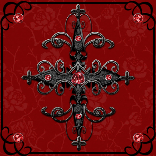 Red Gothic Cross theme 1.1 Icon