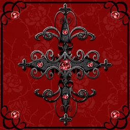 图标图片“Red Gothic Cross theme”