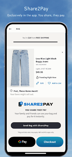Screenshot of Hollister Co.