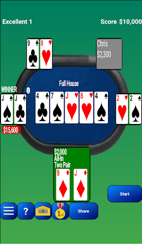 Texas Hold'em Poker apkmartins screenshots 1