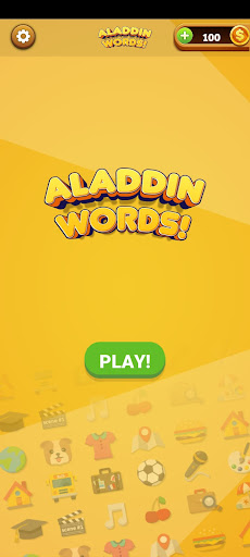 Android application Aladdin Words screenshort