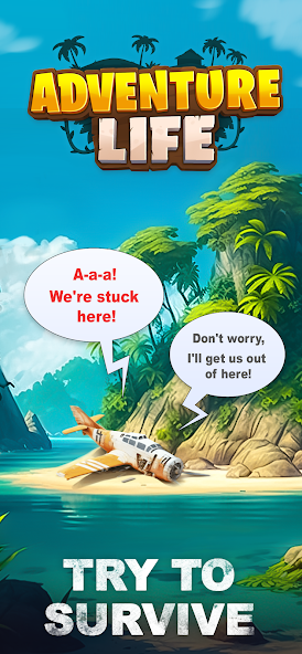 Adventure Life: Survival Isle 1.0.2 APK + Mod (Unlimited money) untuk android